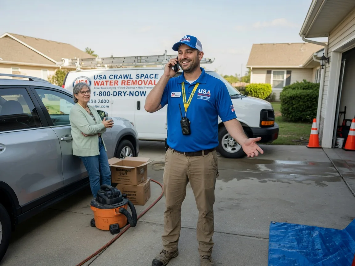 Crawl Space Water Removal Summit Station, PA FAQs